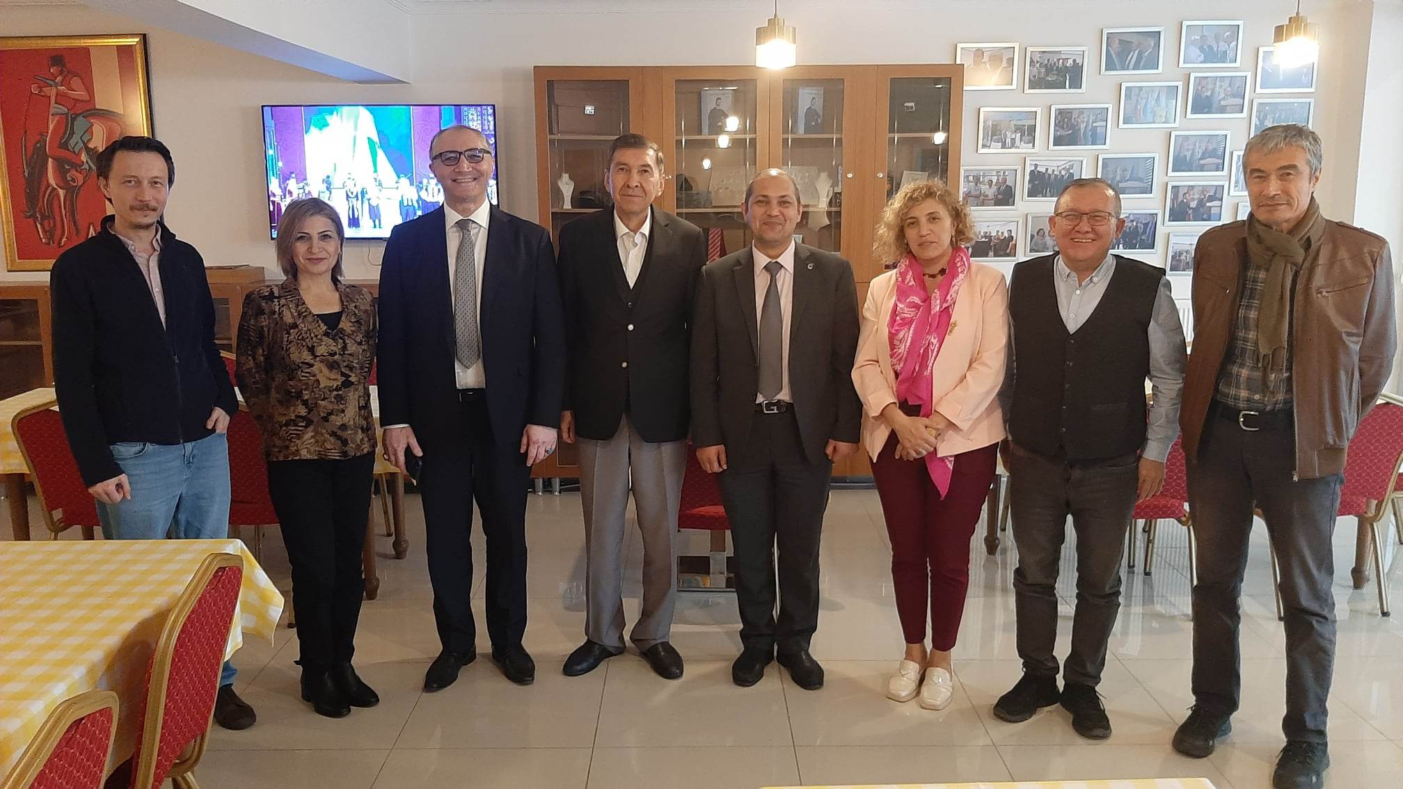 Azerbaycan Yükseliş Partisi'nden Derneğimize Ziyaret