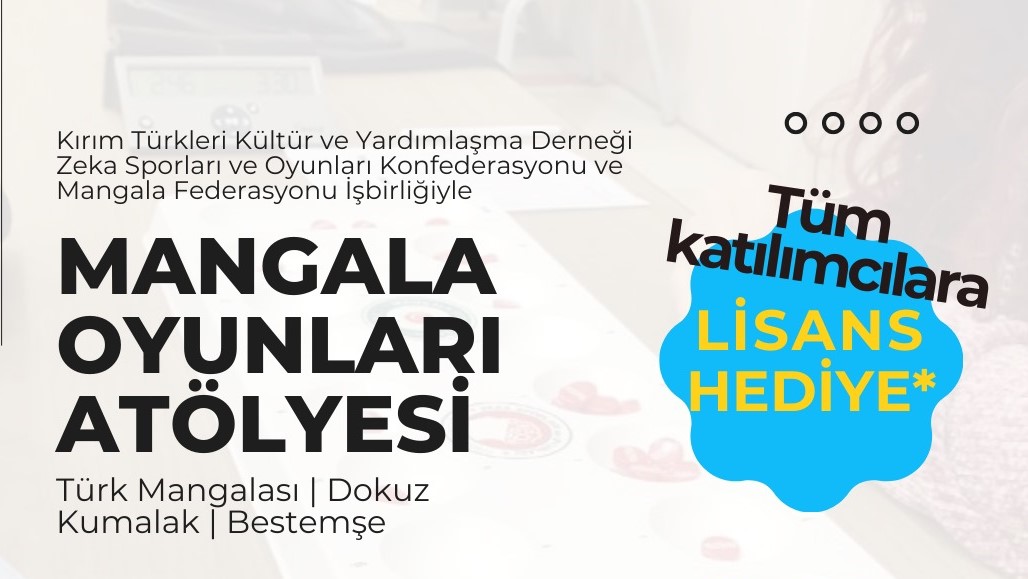 Mangala Oyunları Atölyesine Bekliyoruz