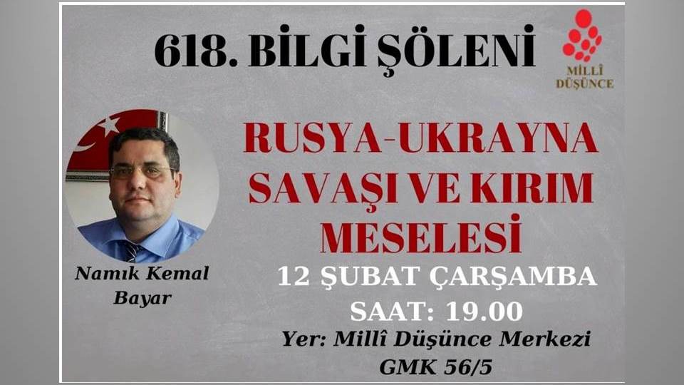 MDM’de Ukrayna-Rusya Savaşı ve Kırım Meselesi