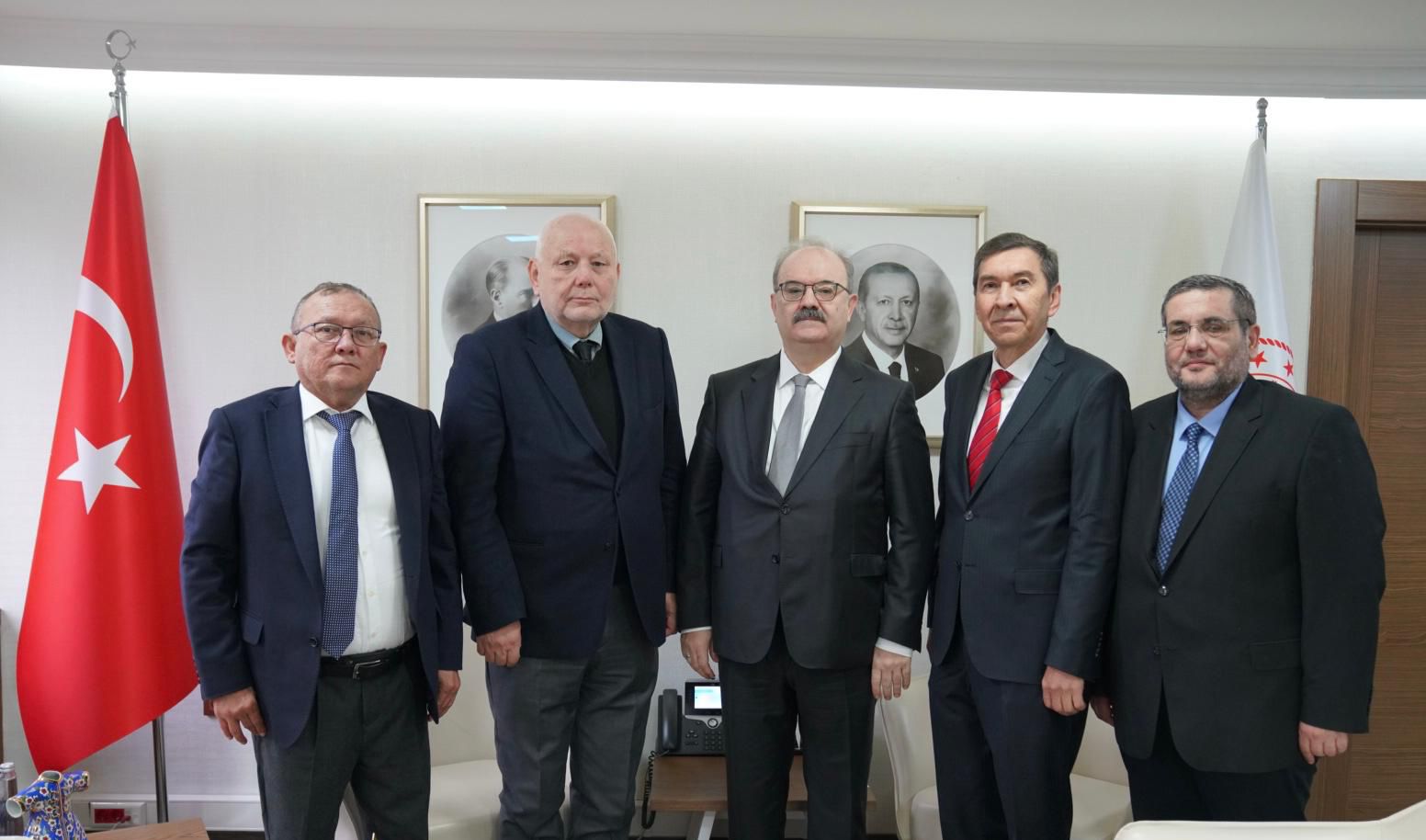 Kültür ve Turizm Bakan Yrd. Dr. Serdar Çam’ı Ziyaretimiz