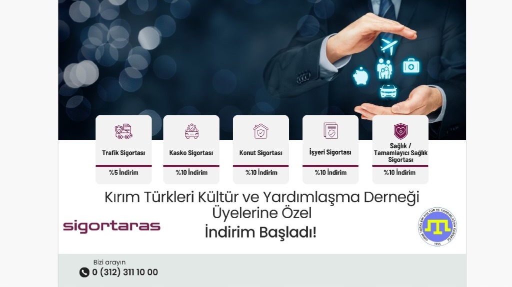Aras Global Sigorta’dan Üyelerimize Özel İndirim
