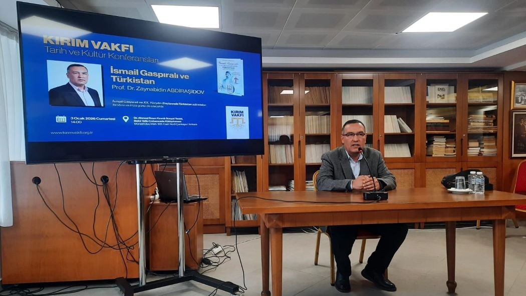 Kırım Vakfı'nda “İsmail Gaspıralı ve Türkistan” Konferansı...