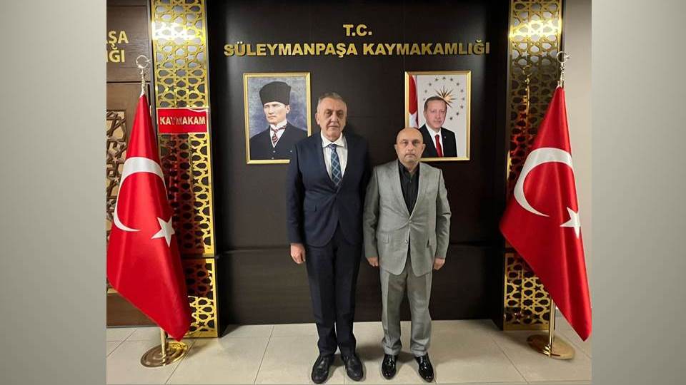 Tekirdağ Süleymanpaşa Kaymakamı'nı Ziyaret Ettik