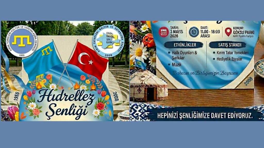 “Hıdrellez Şenliği"ne Davetlisiniz